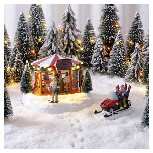 Bar Après-ski LuVille Schneewald 15x20x19 cm - 1142336 2