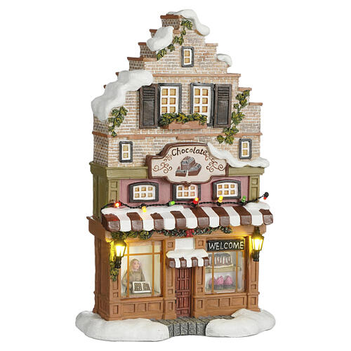Chocolate shop Schokoladengeschäft LuVille Ville De Reidy 28x18x9 cm - 1142337 1