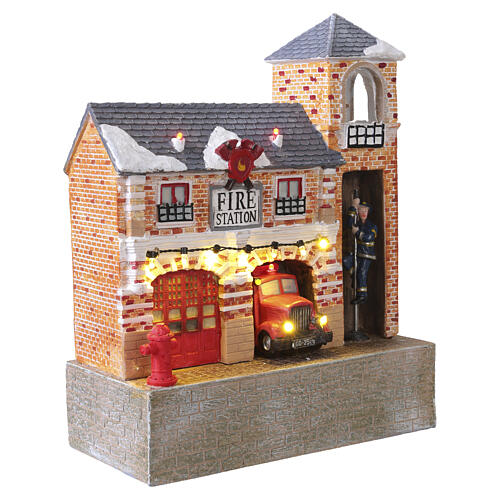 Fire Station by LuVille for Ville De Reidy collection, 10.4x8.3x3.9 in - 1142346 4