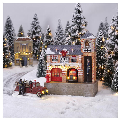 Quartel de Bombeiros LuVille Ville De Reidy 26,5x21x10 cm - 1142346 2