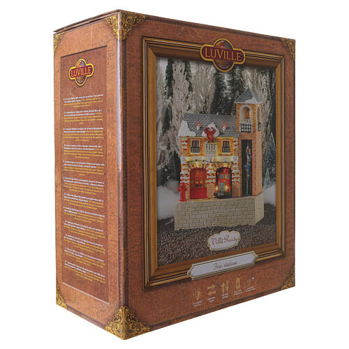 Quartel de Bombeiros LuVille Ville De Reidy 26,5x21x10 cm - 1142346 6