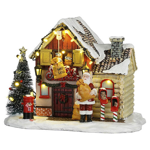 Santa's post office Postamt des Weihnachtsmanns LuVille Sledgeholm 15x20x15 cm - 1142353 1