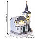 Wooden church Chiesa in legno LuVille Sledgeholm 23x20x14 cm - 1142358 s3