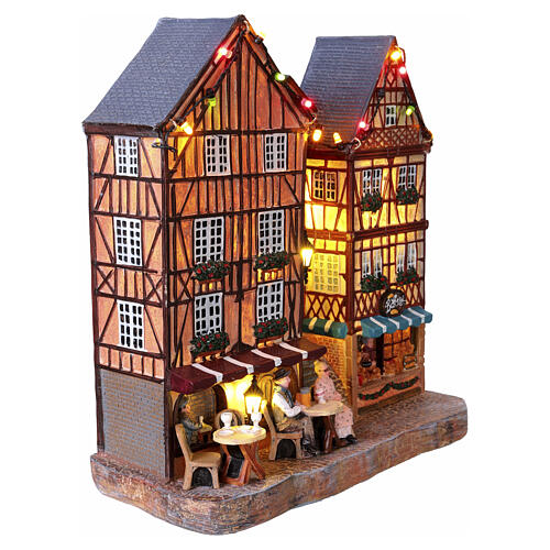 Facade Street Facciata stradale Luville Schneewald 25x24x11 cm - 1162991 4