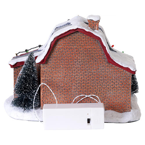 Santa Garage garagem do Pai Natal LuVille Sledgeholm 16x22x15 cm - 1162998 5