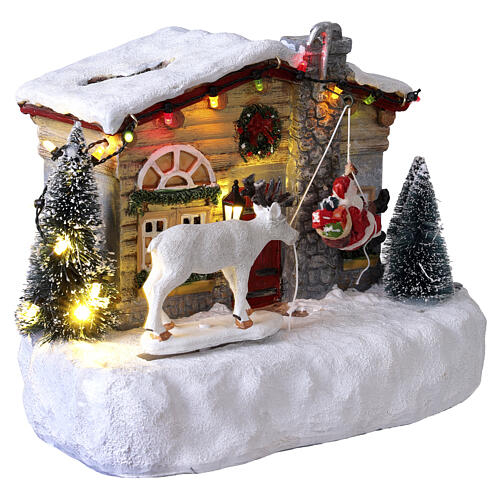 Raise Santa Weihnachtsmann wird hochgehoben LuVille Sledgeholm 18x23x16 cm - 1162999 4