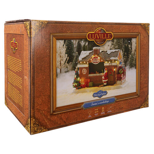 Santa's Workshop Werkstatt des Weihnachtsmanns LuVille Sledgeholm 21x32x18 cm - 1163000 6