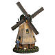Zaanse molen moulin hollandais LuVille Molendam 28x20x14 cm - 1163018 s1