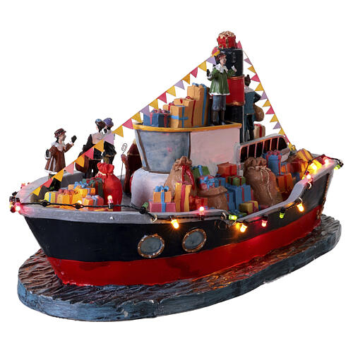 Pakjesboot Geschenkeboot LuVille Molendam 19x33x18 cm - 1163028 5