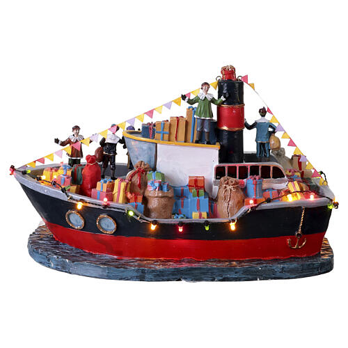 Pakjesboot Geschenkeboot LuVille Molendam 19x33x18 cm - 1163028 6