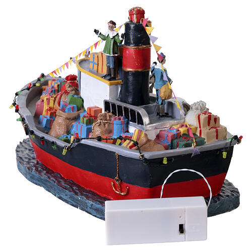 Pakjesboot Geschenkeboot LuVille Molendam 19x33x18 cm - 1163028 8