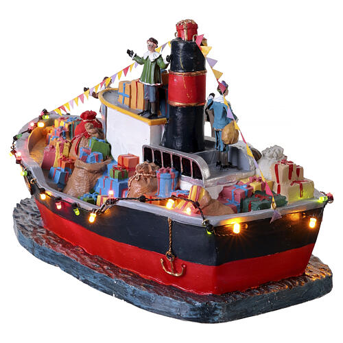 Pakjesboot Barco dos Presentes LuVille Molendam 19x33x18 cm - 1163028 7