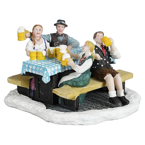 Drinking Beer bevendo cerveja LuVille Schneewald 6x9x9 cm - 1180542 1