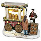 Pretzel market shop Brezelstand LuVille Schneewald 10x12x8 cm - 1180549 s1