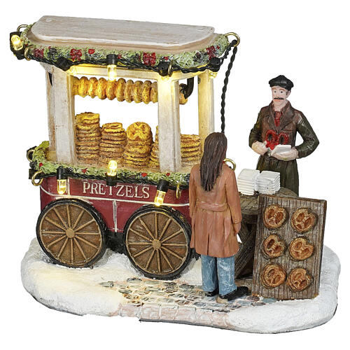 Pretzel Market Shop by LuVille, Schneewald collection, 3.7x4.7x3.0 in - 1180549 1