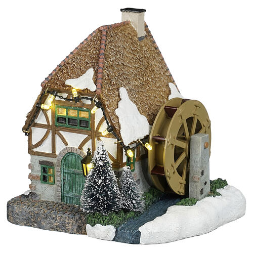 Water Wheel House by LuVille, Ville de Reidy collection, 5.7x4.7x5.7 in - 1180551 1