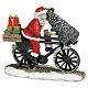 Santa on Bicycle Weihnachtsmann auf dem Fahrrad LuVille Sledgeholm 8x9x4 cm - 1180559 s1