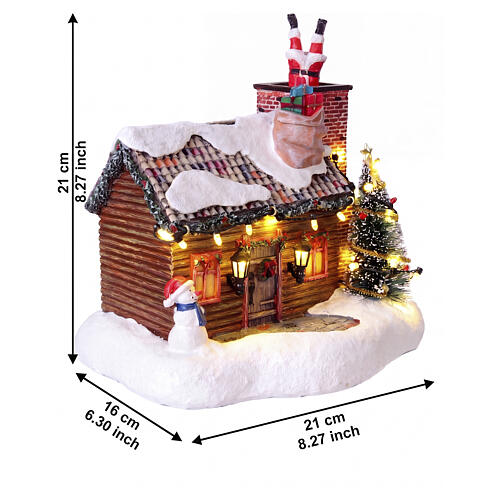 Santa’s presents delivery Weihnachtsgeschenkzustellung des Weihnachtsmanns LuVille Sledgeholm 21x21x16 cm - 1180561 3