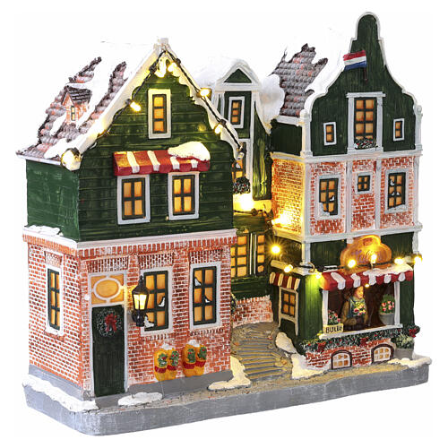 Facade street Zaandam Facciata di Zaandam LuVille Molendam 25x27x10 cm - 1180589 4