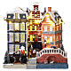 Facade street Amsterdam Facciata di Amsterdam LuVille Molendam 25x21x11 cm - 1180590 s1