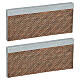 Wall large 2 pieces Große Mauer 2-teiliges Set LuVille 9x20x2 cm - 1180620 s1