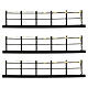 Fence Warm White 3 Pieces warmweiß beleuchteter Zaun 3-teilig LuVille 4x20 cm - 1199555 s1