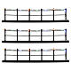 Cerca luminosa multicolorida 3 peças LuVille 4x20 cm - 1199556 s1