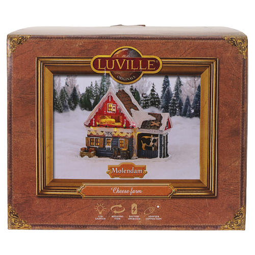 Cheese Farm by LuVille, Molendam collection, 6.3x7.3x5.3 in - 611027 6