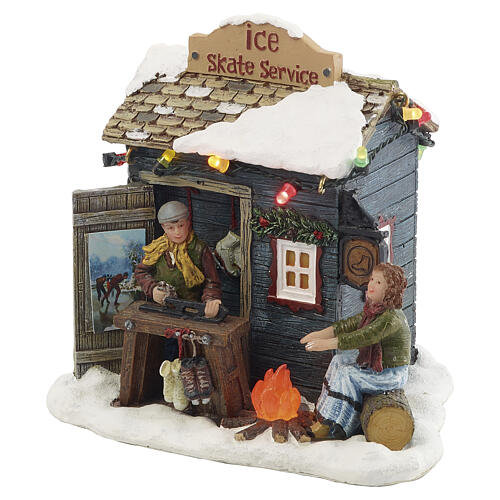 Ice Skate Service LuVille Schneewald 11x12x9 cm - 612006 1