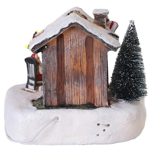 Santa's shop Weihnachtsmannladen LuVille Schneewald 14x17x12 cm - 612032 5