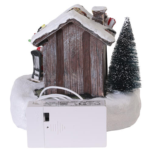 Santa's shop Weihnachtsmannladen LuVille Schneewald 14x17x12 cm - 612032 6