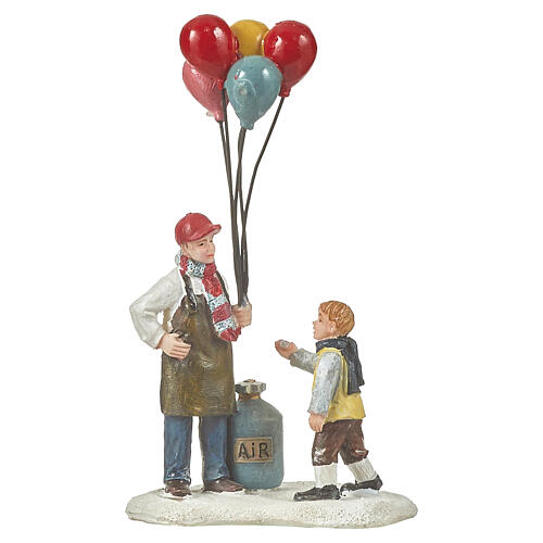 Fair ground selling balloons Venditore di palloncini al luna park Luville 12x7x5 cm - 1045993 1