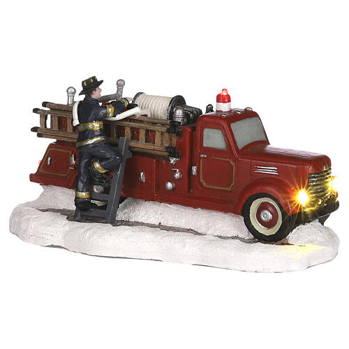 Village fire truck Camion dei pompieri del villaggio LuVille 9x17x9 cm - 1101061 1