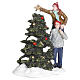 Dave & Britt Decorating the Tree Dave und Britt schmücken den Weihnachtsbaum LuVille Classics 9x7x5 cm - 1113153 s1