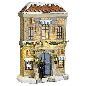 Police station Stazione di polizia Luville Ville de Reidy 27x19x9 cm - 1142338