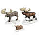 Moose alces 3 peças LuVille Sledgeholm 7x8,5x4,5 cm - 1142355 s1