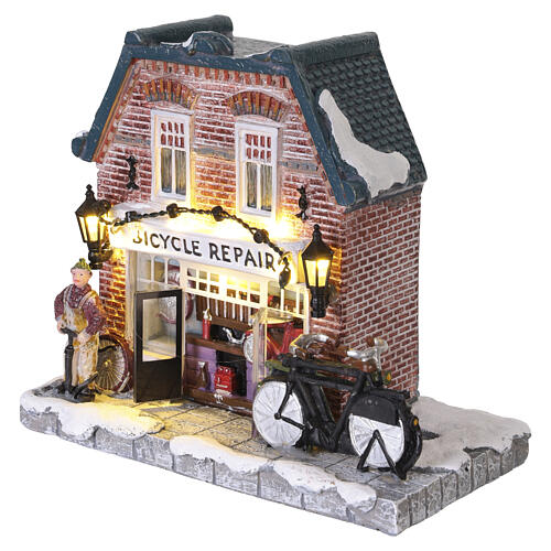Bicycle repair shop Officina riparazione biciclette LuVille Molendam 15x16x9 cm - 1142371 4