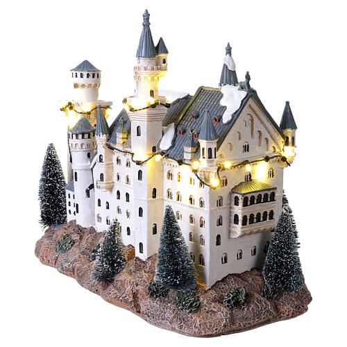 Schloss Neuschwanstein Castelo de Neuschwanstein LuVille 25x32x17 cm - 1142385 4
