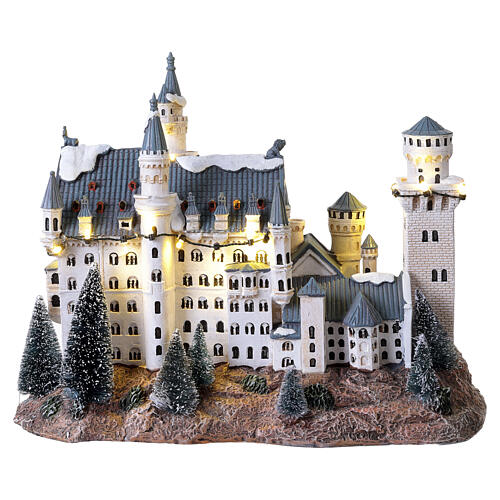 Schloss Neuschwanstein Castelo de Neuschwanstein LuVille 25x32x17 cm - 1142385 6