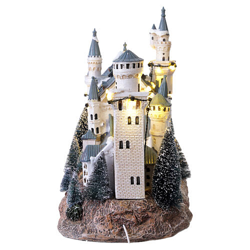Schloss Neuschwanstein Castelo de Neuschwanstein LuVille 25x32x17 cm - 1142385 7