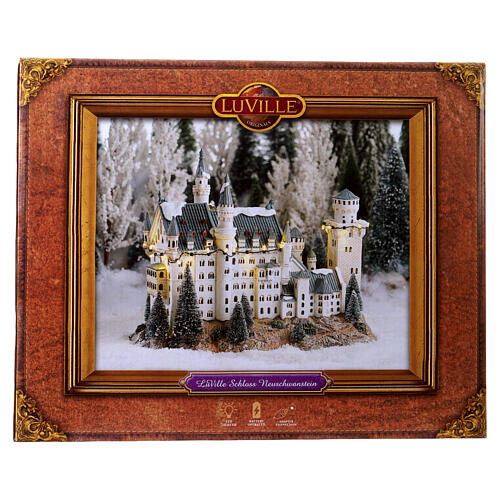 Schloss Neuschwanstein Castelo de Neuschwanstein LuVille 25x32x17 cm - 1142385 11
