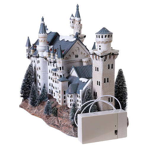 Schloss Neuschwanstein Castelo de Neuschwanstein LuVille 25x32x17 cm - 1142385 12
