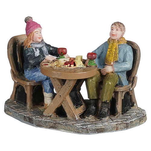 Enjoying some wine Weinverkostung LuVille Ville de Reidy 6x8x5 cm - 1180553 1