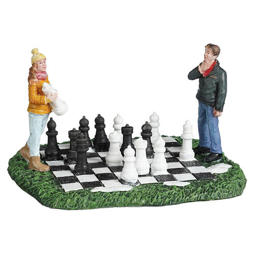 Outdoor chess Schach im Freien LuVille Molendam 8x13x12 cm - 1180584 1