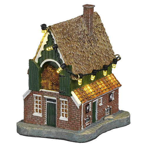 Old Dutch Farmhouse ancienne ferme hollandaise LuVille Molendam 10x9,5x7 cm - 1180614 1