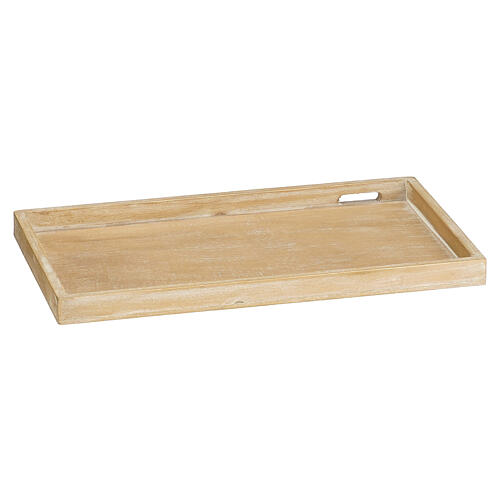 Vassoio marrone FSC 100% 3x38x22 cm - 1184777 1