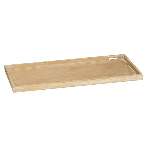 Vassoio marrone FSC 100% 3x53x25 cm - 1184778 1