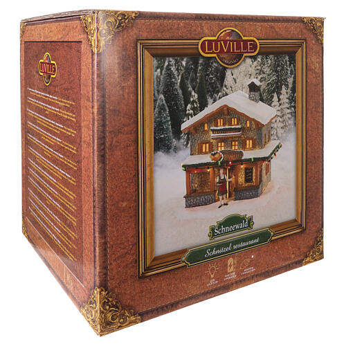 Schnitzel restaurant Schnitzelrestaurant LuVille Schneewald 19x21x19 cm - 1198722 6