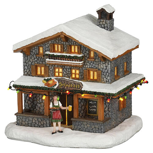 Schnitzel restaurant LuVille Schneewald 19x21x19 cm - 1198722 1