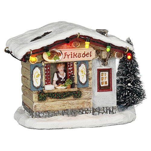 Frikadel house Casa delle frikandel Luville Schneewald 9x12x7 cm - 1198725 1
